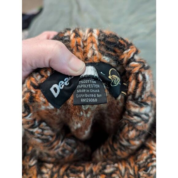 Desigual Women’s Small Cowlneck Wool Blend Tapestry Pullover Sweater Chunky - Picture 6 of 6